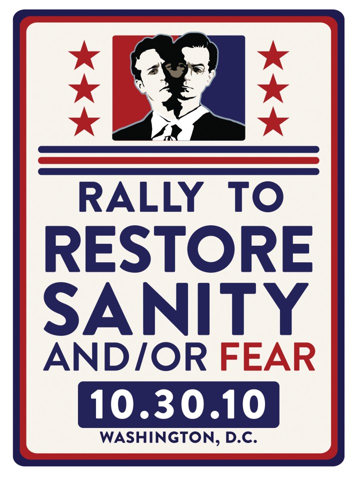 Rally to Restore Sanity and/or Fear poster