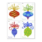 These are the stamps we used to mail our holiday cards.