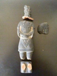The most significant damage in our apartment was sustained by our Chinese terra-cotta warrior, but we figure the experience just made him more authentic.