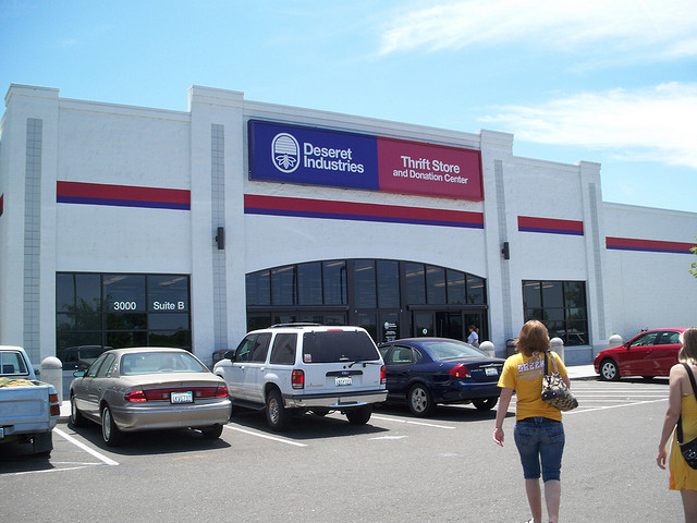 A Deseret Industries thrift store in Sacramento.