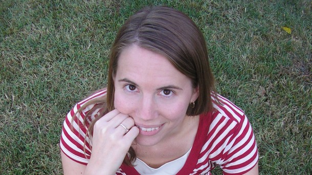 Susan on the lawn of Monticello, Thomas Jefferson's home in Charlottesville, Virginia, USA, 20 October 2007.