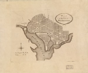 Pierre Charles L'Enfant's plan for Washington, D.C.