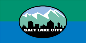 This is the new flag that was eventually adopted by the Salt Lake City council on 4 October 2006.