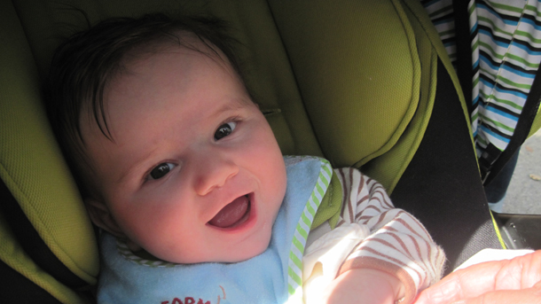 Colin at the Brooklyn Botanic Garden, 22 April 2014.