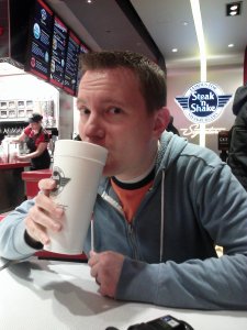 Drinking a (nonprescribed) soda for the first time in over a year.