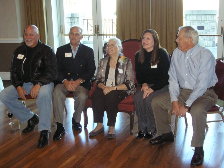Rory, Bryan, Linda, Tania, and Carl